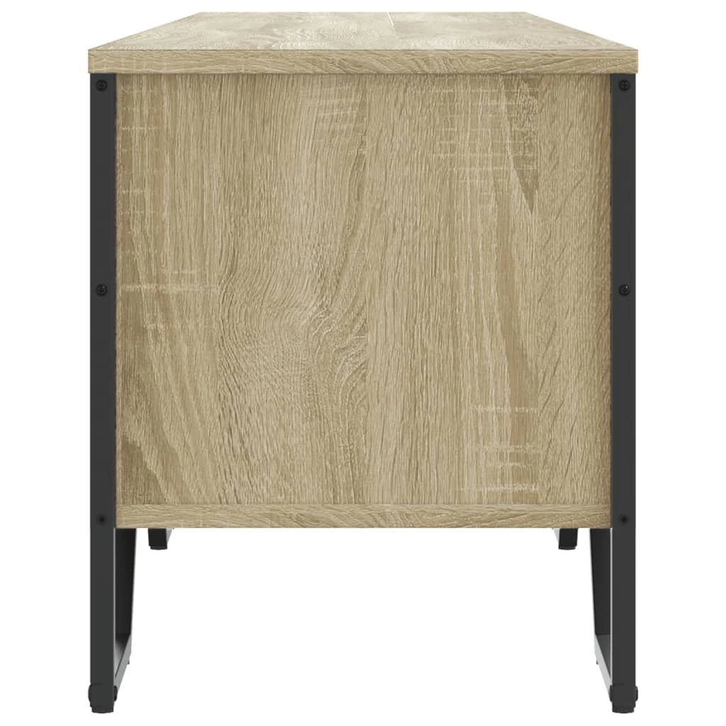 Mobile TV multimediale mensola TV credenza mobile TV sala da pranzo soggiorno camera da letto rovere Sonoma 180 x 34 x 41 cm legno ingegnerizzato marrone 02_0027510
