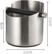 Percussione espresso, cassetta di macinazione caffè in acciaio inossidabile con maniglia di percussione rimovibile, tromba in acciaio inossidabile 

Specifiche tecniche: 
- Modello: 
- Materiale: Acciaio inossidabile 
- Dimensioni: 
- Peso: