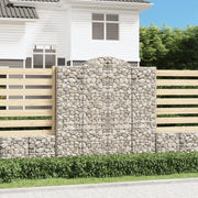 Cesti Gabbioni ad Arco 10 pz 200x50x200/220 cm Ferro Zincatocod mxl 76116