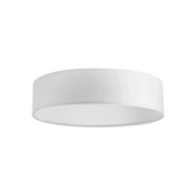 SET UP PARALUME SLIM D.70CM IN TESSUTO E PVC PER LAMPADARIO A SOFFITTO BIANCO