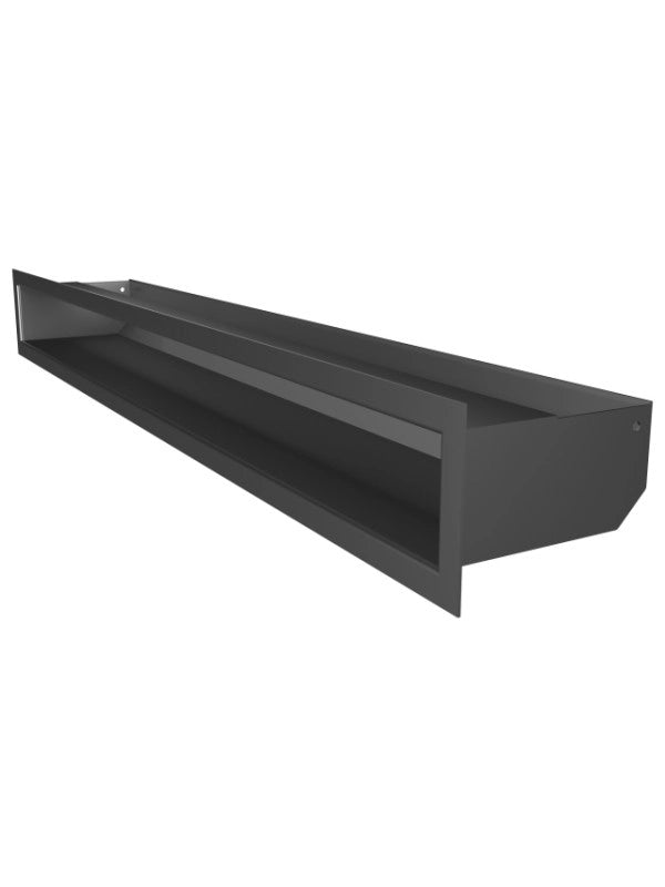 Griglia di ventilazione per camino Grafite - Loft 90x800