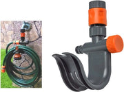 Connettore di scarico con supporto a tubo e 2 uscite