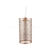 Trade Shop - Lampadario Pendente A Sospensione In Metallo Oro Champagne Stile Elegante 7131 -
