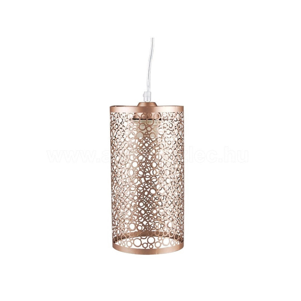 Trade Shop - Lampadario Pendente A Sospensione In Metallo Oro Champagne Stile Elegante 7131 -