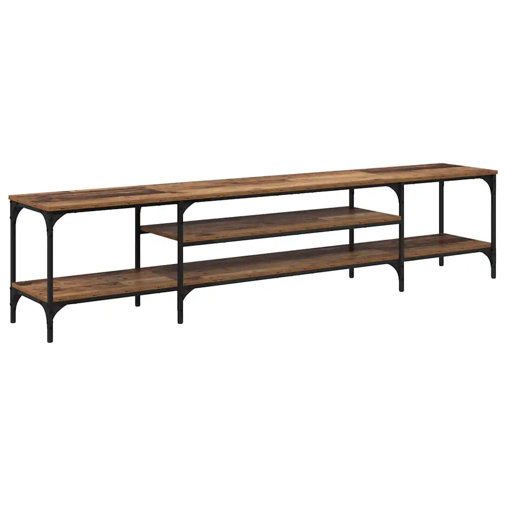Mobile TV-Credenza per TV-Console TV Legno vecchio 201 x 35 x 45 cm