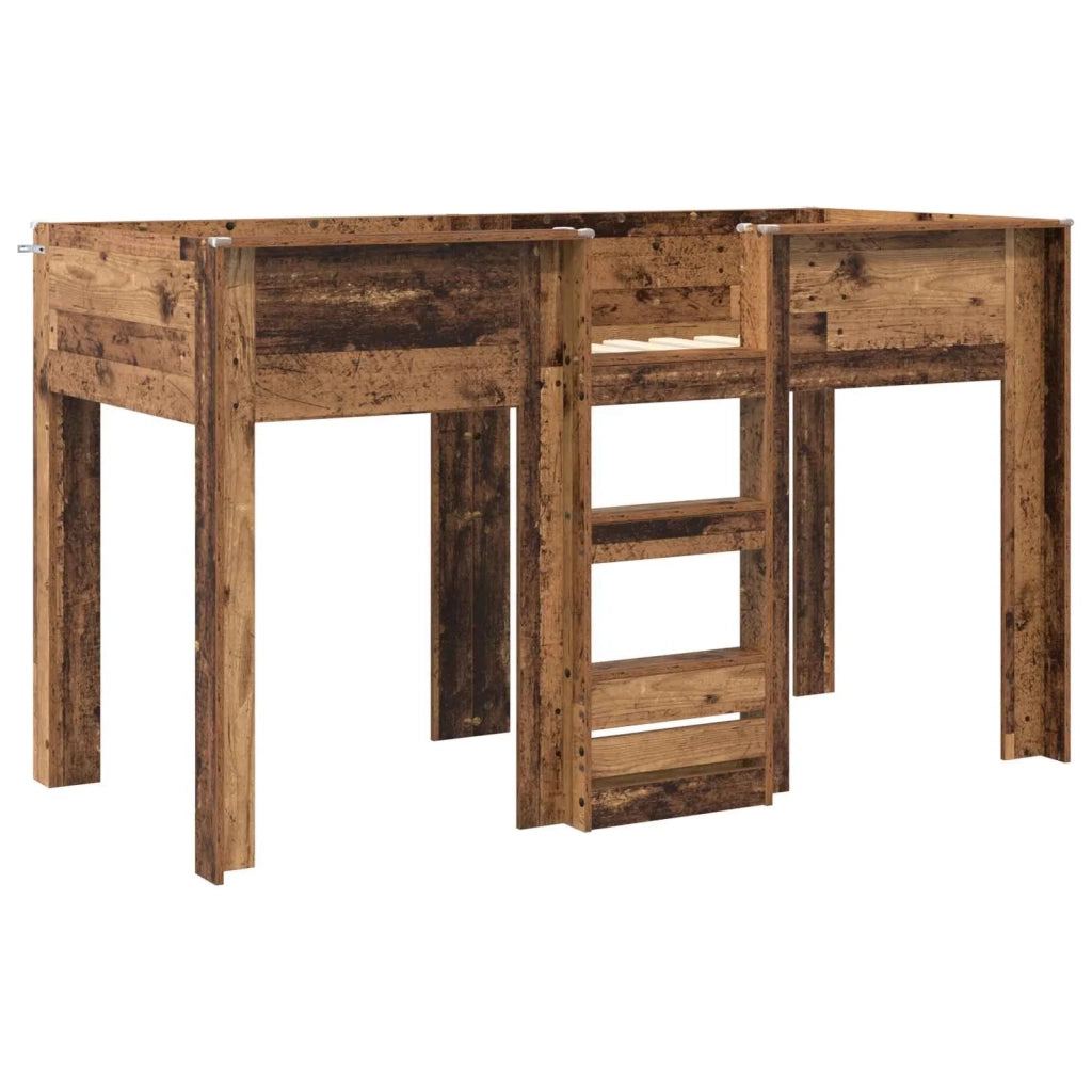 Letto a Castello per Bambini | Letto Infantile | Lettino Legno vecchio 75 x 190 cm