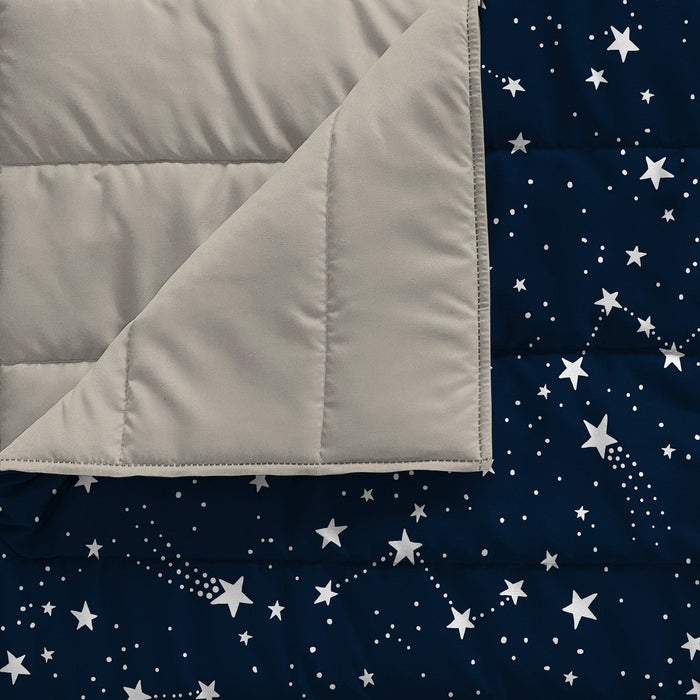 Trapuntino Matrimoniale 100gr con Stampa in Microfibra Belle