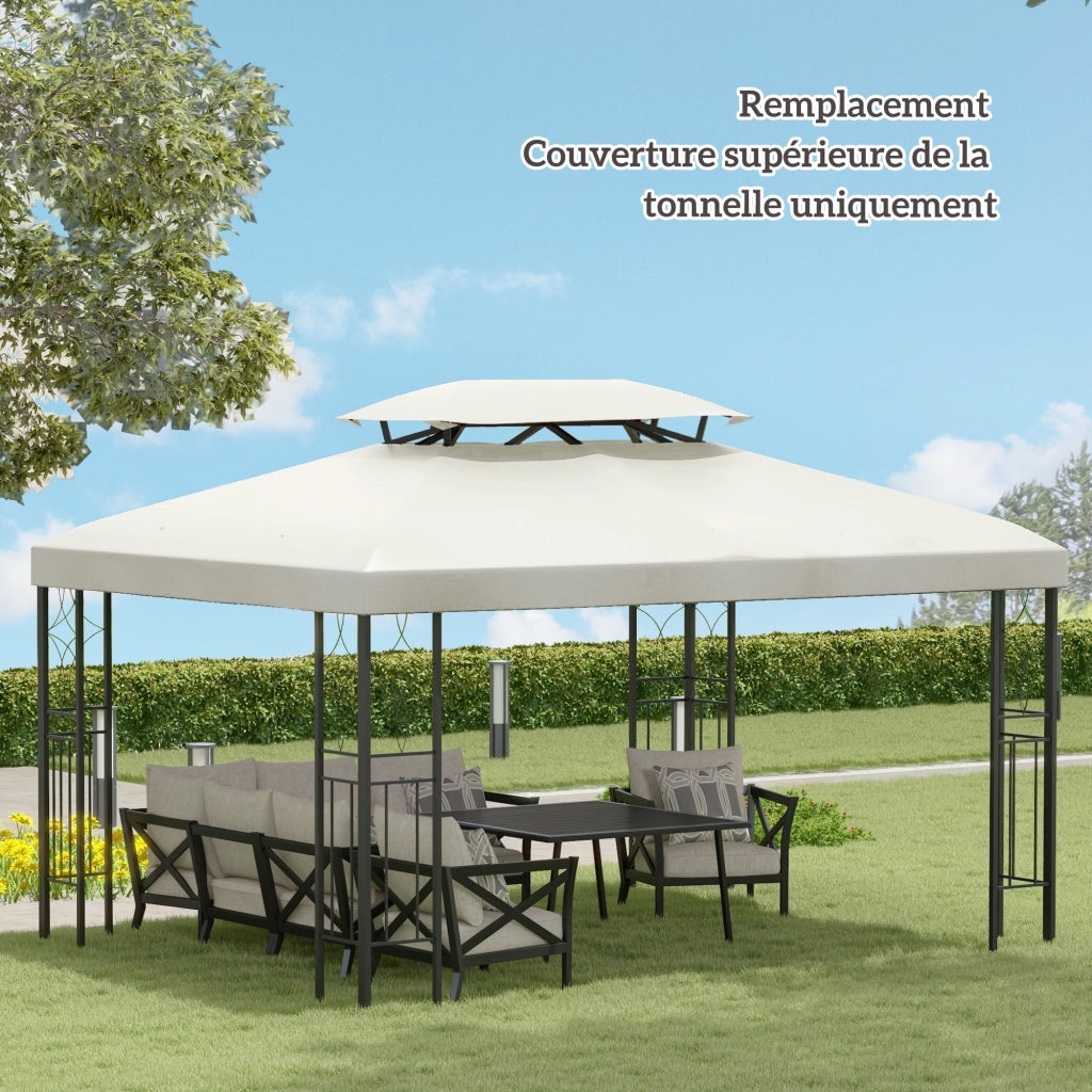 Tenda da Giardino ¨C Zephmum ¨C Grigio 3x4 m