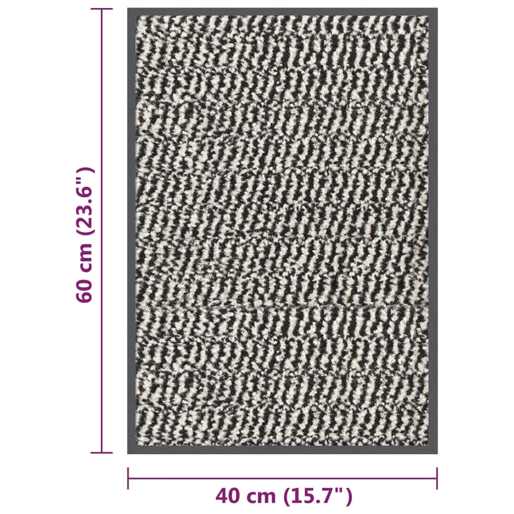 Zerbino Trapuntato 40x60 cm Marrone Chiaro 326943