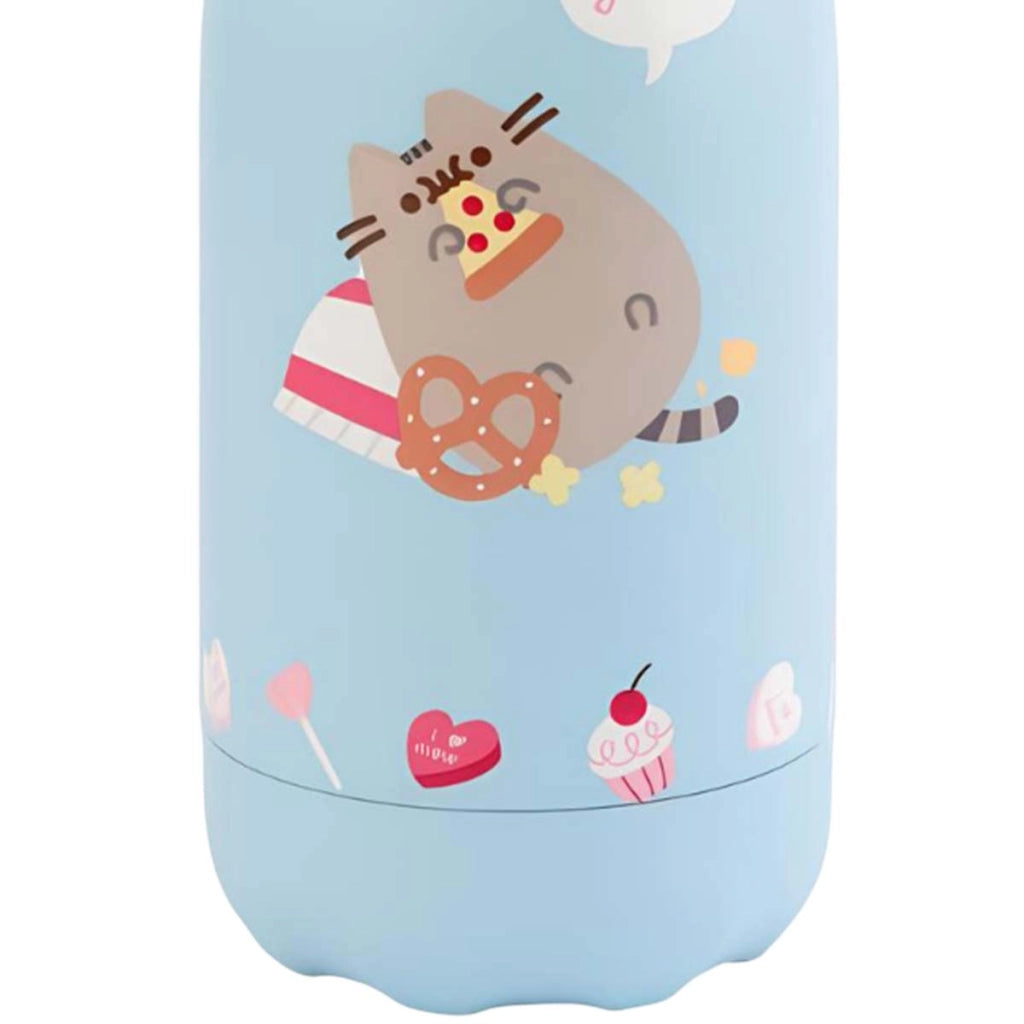 Bottiglia termica 260 ml Modello Purrfect Love con tappo ermetico Blu Pusheen