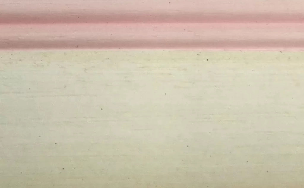 Como 4 cassetti bianco filo rosa in legno 110x51x90 (1317) - Mobili 2G