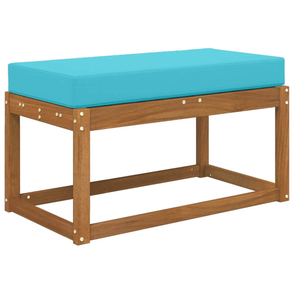 Cuscino per la seduta Turchese 80 x 40 x 8 cm 100% Poliestere