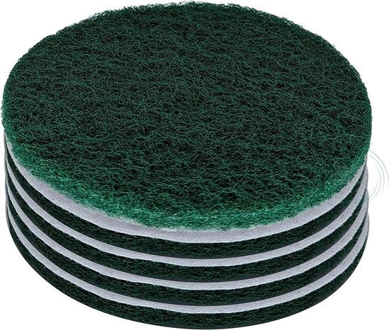 Fascia di schiuma cerchiata con chiusura a clip 150mm verde grano 240 Extra Fine - 5 pezzi