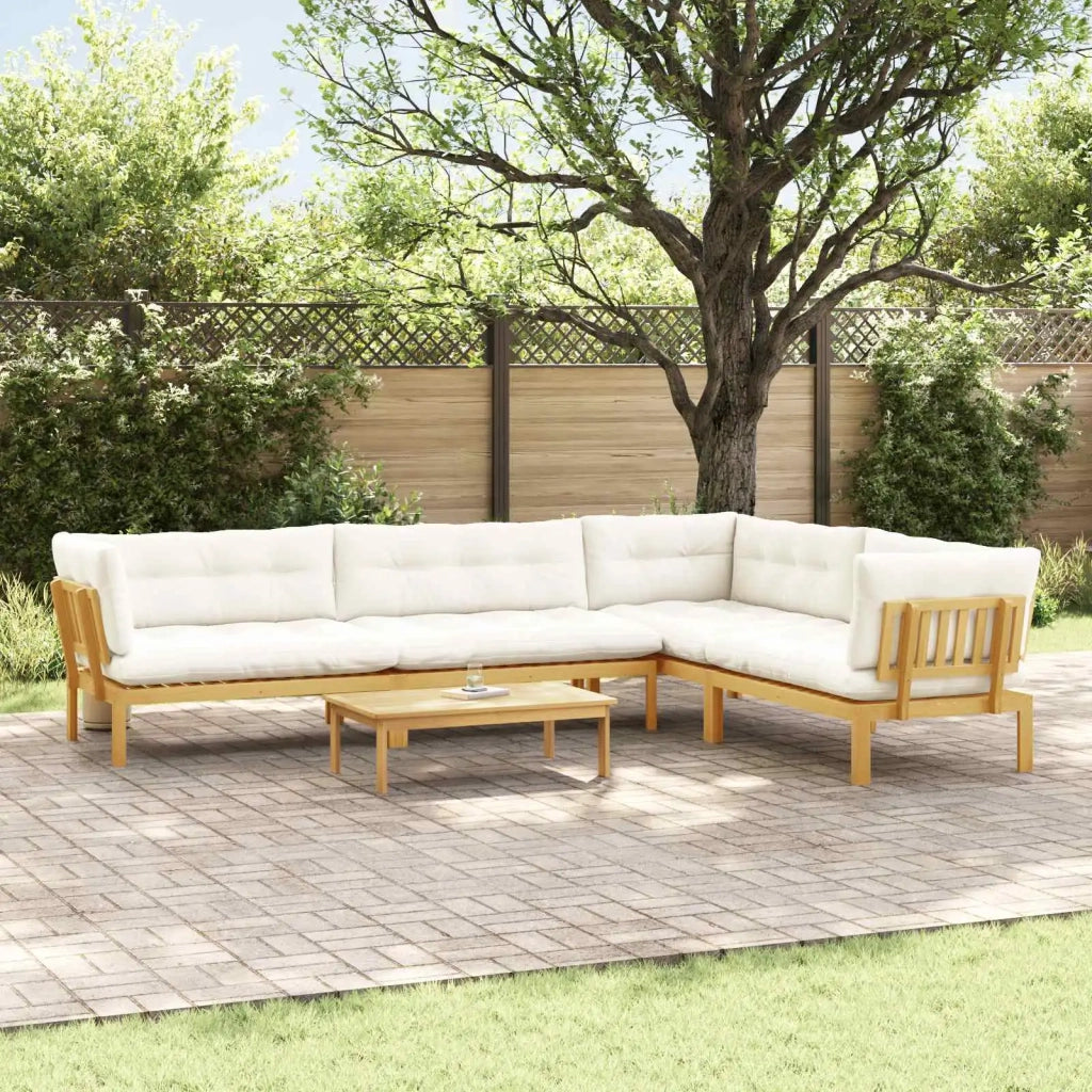 5 Pezzo Unità di divano pallet da giardino 3418267