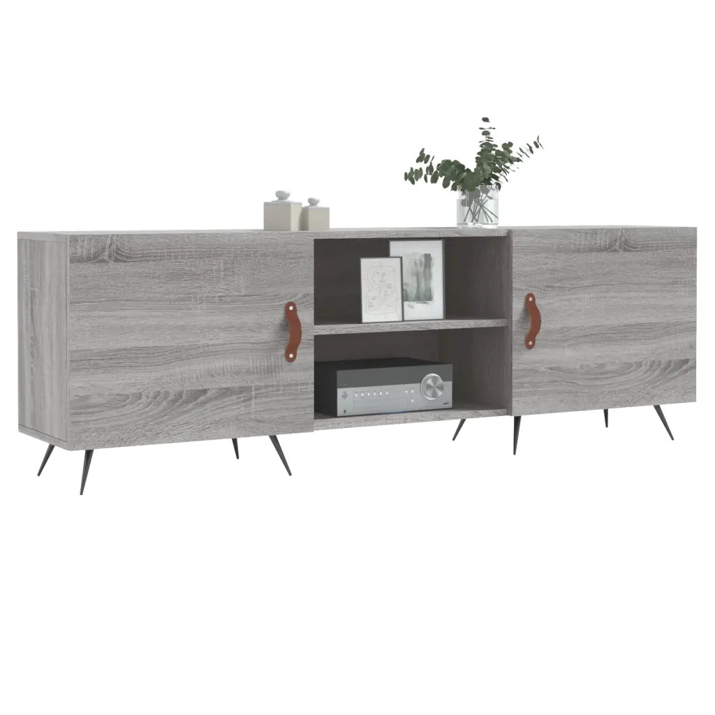 vidaXL Mobile Porta TV Grigio Sonoma 150x30x50 cm in Legno Multistrato