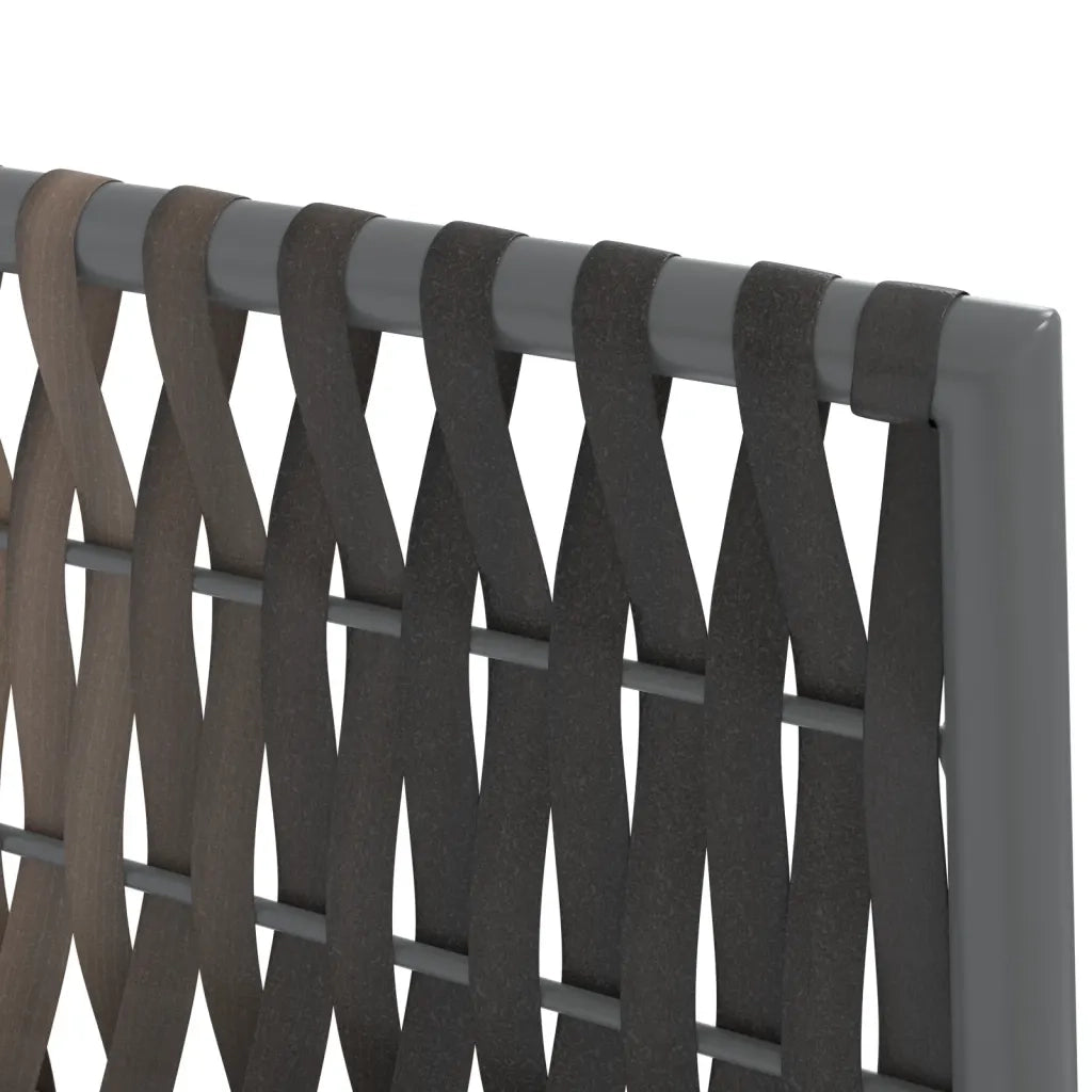 Sedie da Giardino con Cuscini 4 pz | Sedie da Esterno Marroni 54x61x83cm Polyrattan