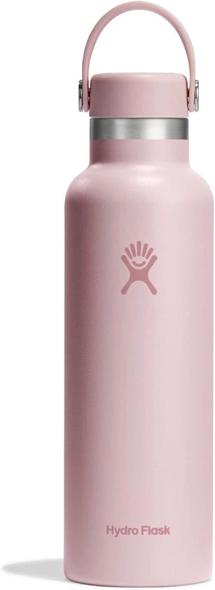 Bottiglia d'acqua a vuoto isolata - 621 ml - Imbottigliata senza bocchi - Acciaio inossidabile
