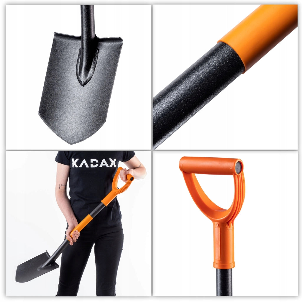 Pala multifunzionale KADAX, vanga affilata, pala, pala da giardino, piccola, 86 cm