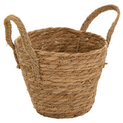 Cesto in fibra naturale marrone D18x16/22