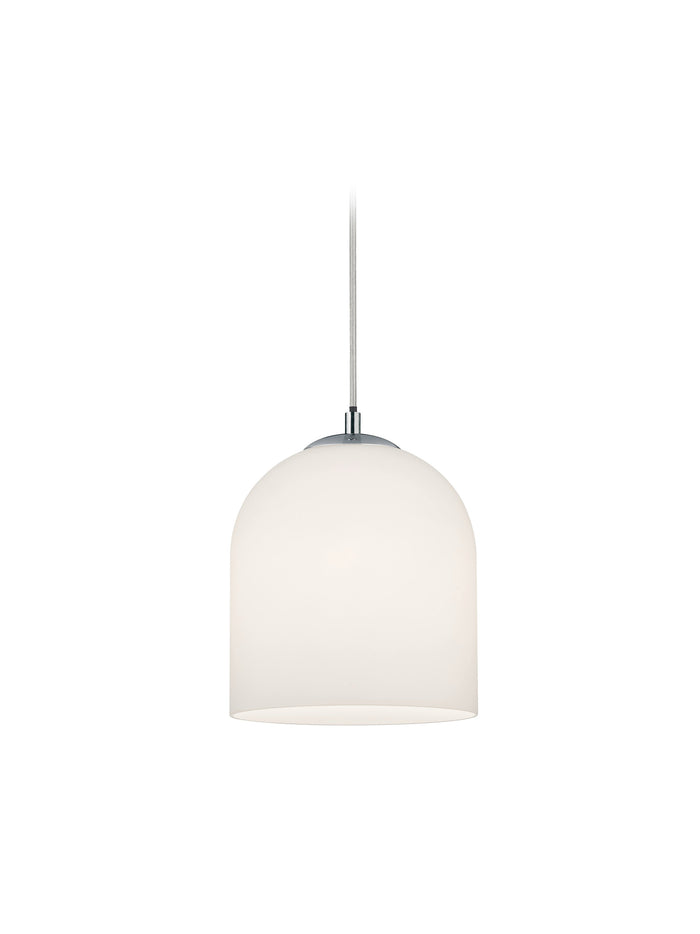 Lampada a Sospensione da Interno   in Vetro Bianco