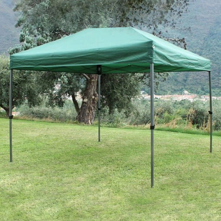 Gazebo Pieghevole con sacca protettiva 3x4 5 in acciaio poliestere - BRENDON