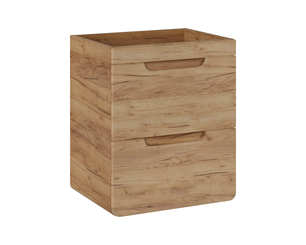 Mobile sottolavabo 60 cm 2 cassetti Aruba Craft 60 x 59 x 46 cm