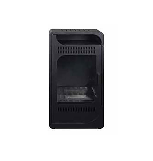 Stufa a Bioetanolo Fiammetta JR Ventilara Bruciatore da 1,5 L Struttura in Acciaio Nero