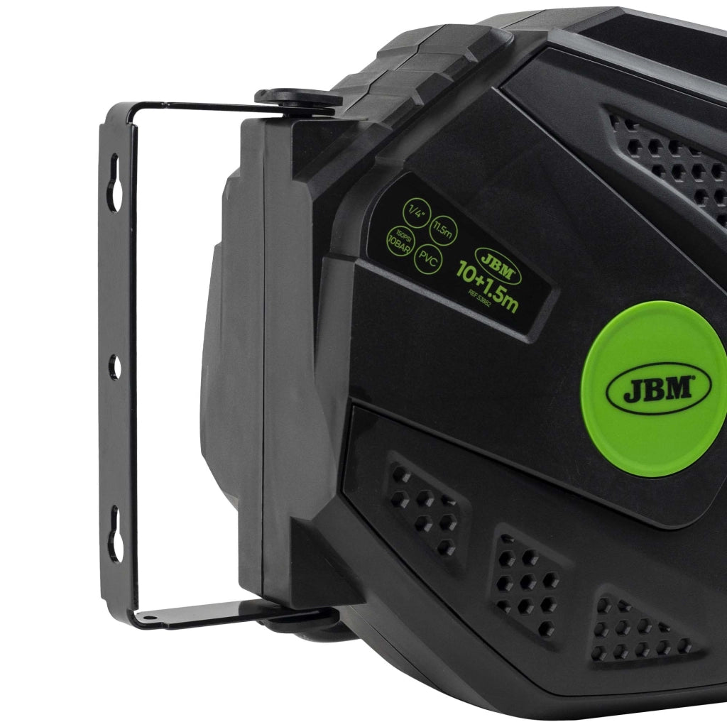 Avvolgitubo Prolunga per Aria Compressa con Tubo Cavo da 11 Mt a parete JBM