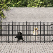 Gabbia per Cani da Esterno in Acciaio 13,14 mÂ² cod mxl 37568