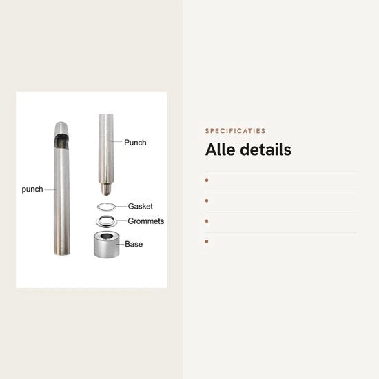 Kit di Grommet per Ogen - 800 pezzi - Gomma d'arresto/Organi - Strumenti di installazione - Scatola di conservazione in plastica - Materiale duraturo