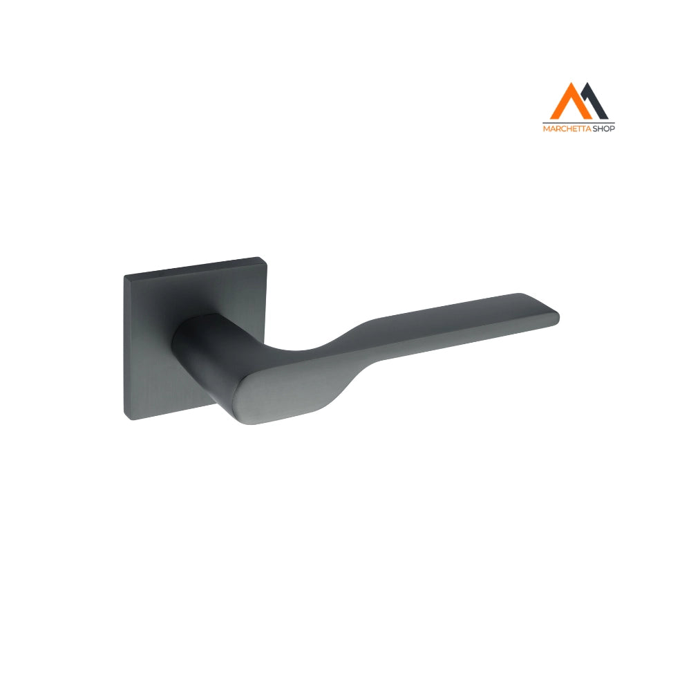 MANIGLIA ALU GREEN C/RB Q 50 F/CHIAVE ANTRACITE