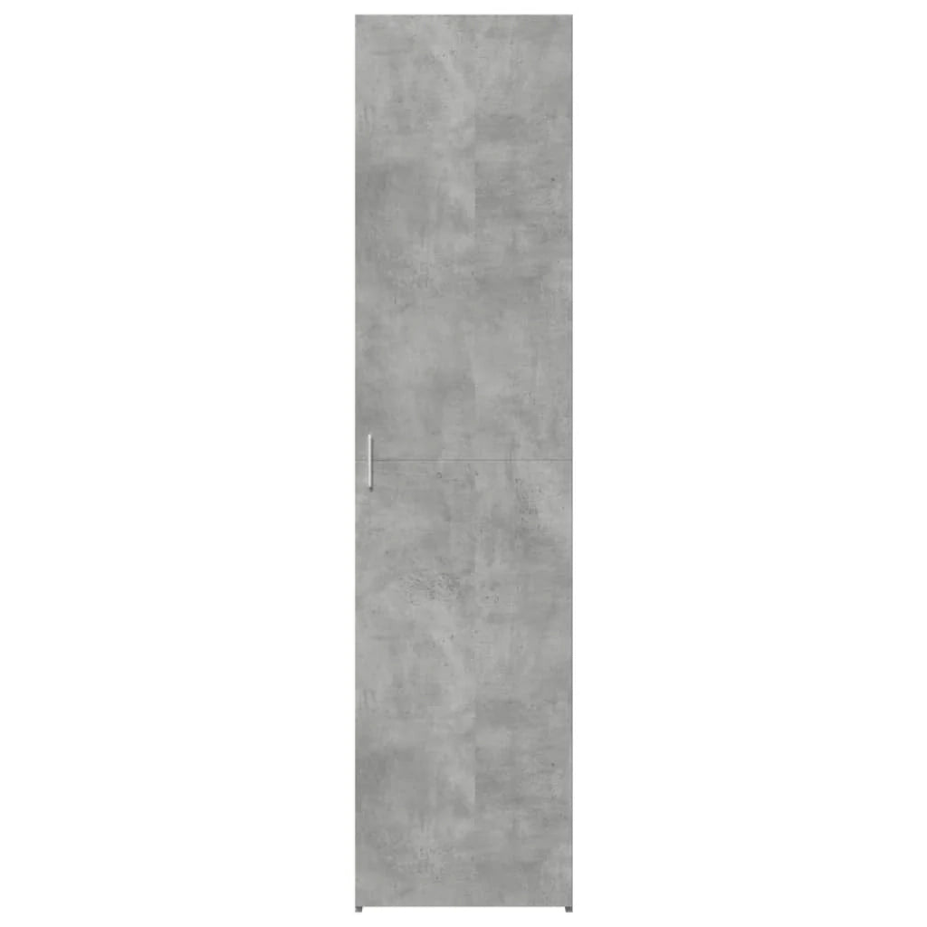 Buffet credenza cassettiera mobiletto mobile contenitore organizer cucina soggiorno salotto alto 45 x 42,5 x 185 cm legno ingegnerizzato grigio 02_0034444