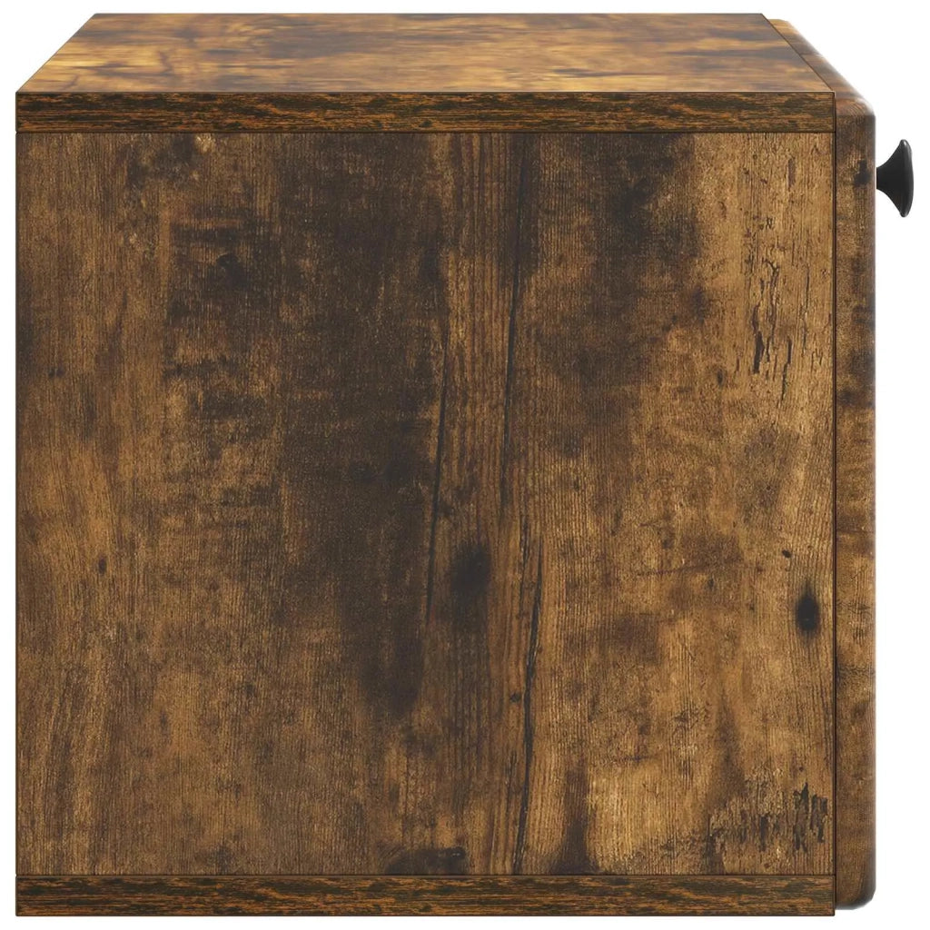 Mobile Porta TV da Muro 59,5 x 31 x 30 cm Rovere Fumo