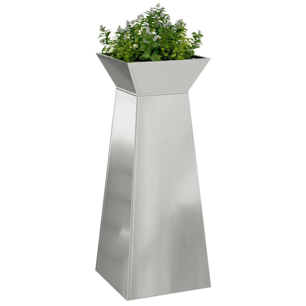 Supporto per piante Acciaio zincato 40 x 40 x 101 cm Vasi