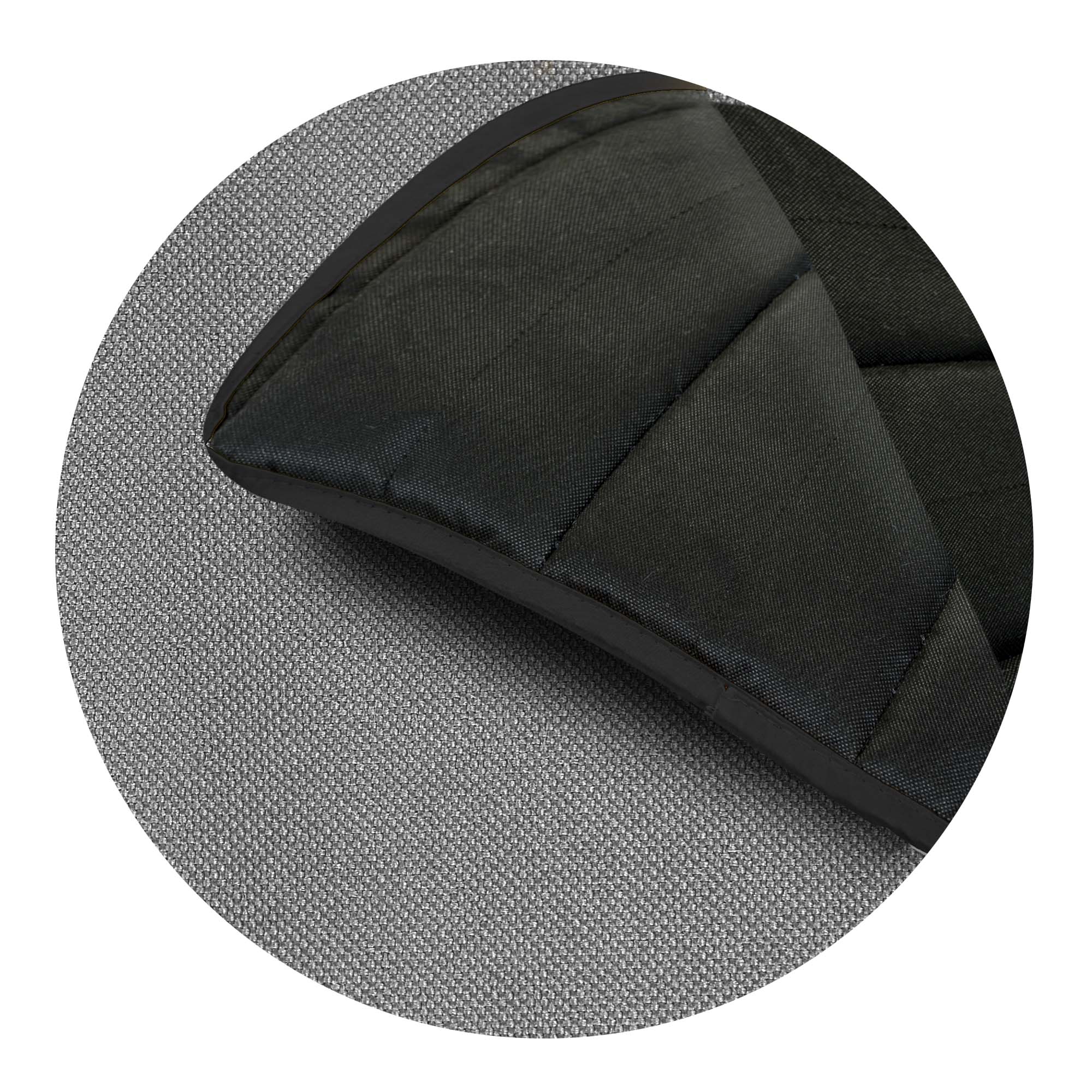 AIO FACTORY 50x70 cm Tappetino per cuccia per cani impermeabile grigio