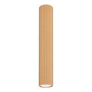 Spot soffitto moderno ottone tondo 40cm GU10 10W Gravio