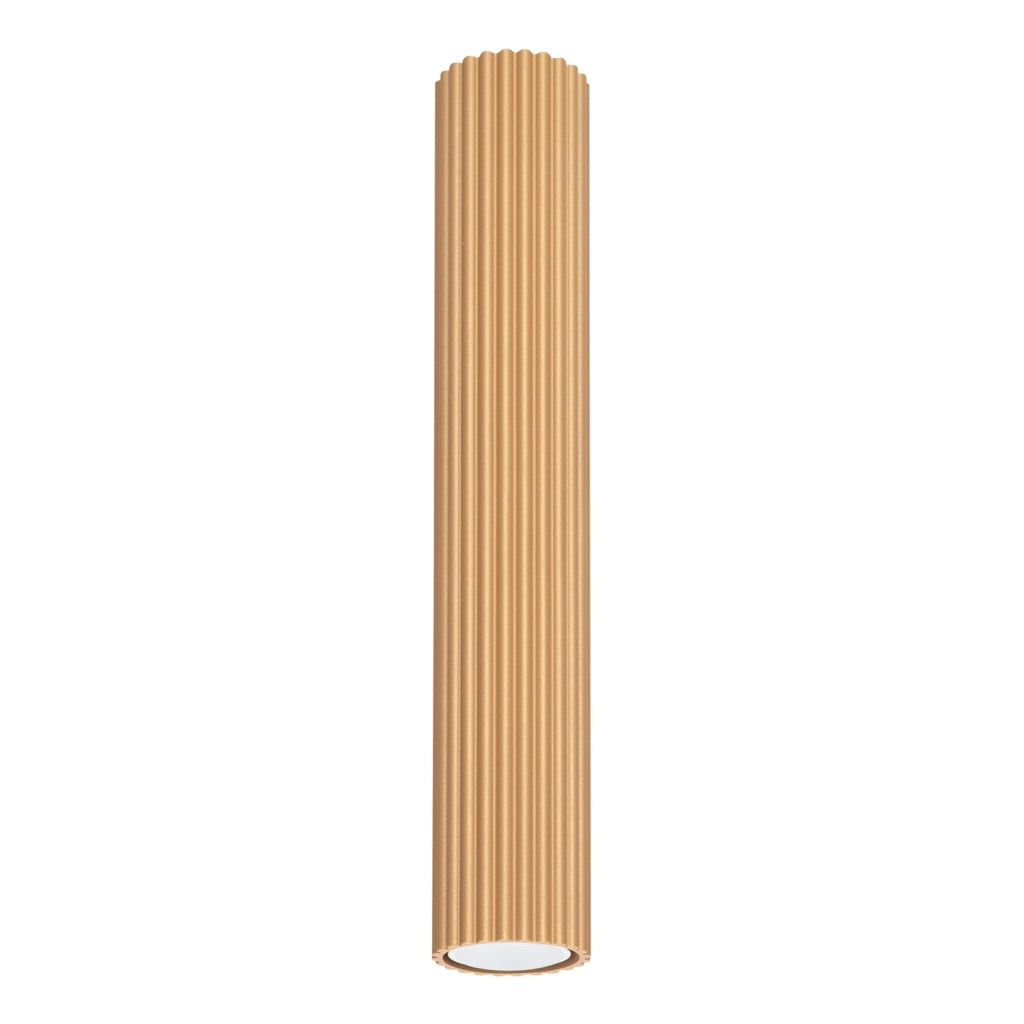 Spot soffitto moderno ottone tondo 40cm GU10 10W Gravio