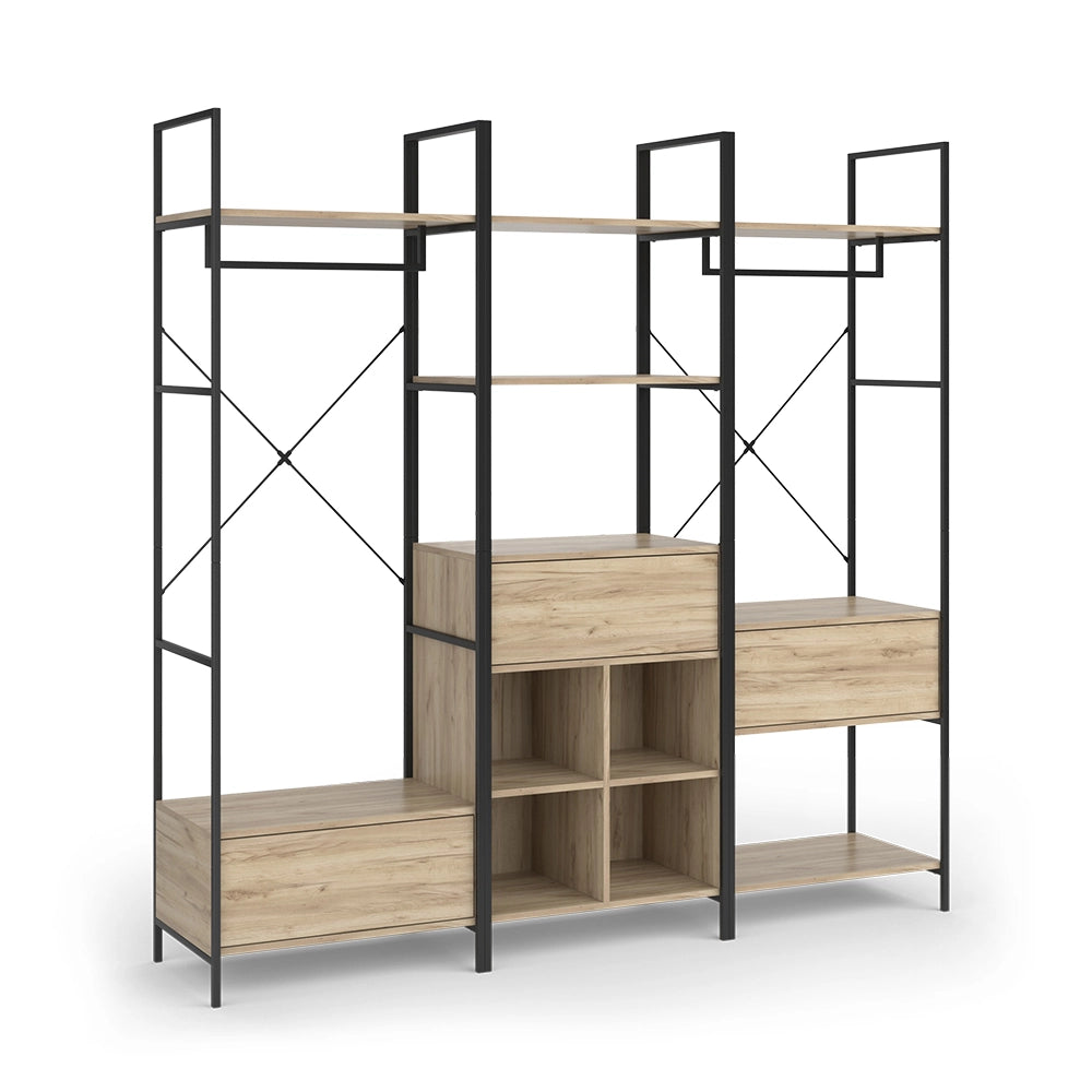 Vicco Set di armadi Legno 60 x 180 cm 3 parti