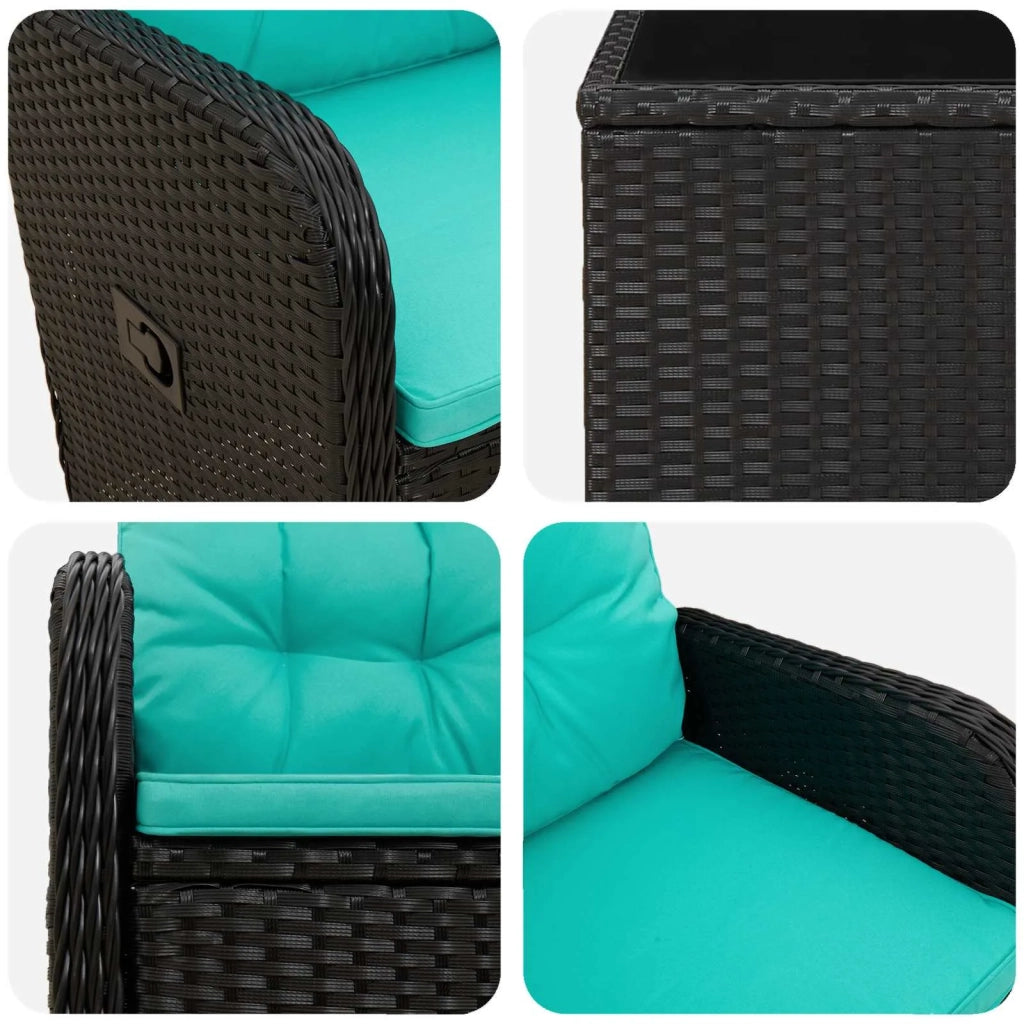 Set Lounge da Giardino 2 pz 3422356