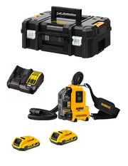 Aspirapolvere DeWALT DWH161D2T-7 (2 x 2,0 Ah + DCB107 + TSTAK II)