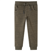 Pantaloni Tuta per Bambini Cachi Scuro MÃ©lange 92