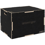 Box Jump 3 in 1 ¨C zephmum ¨C Legno 41x51x61 cm