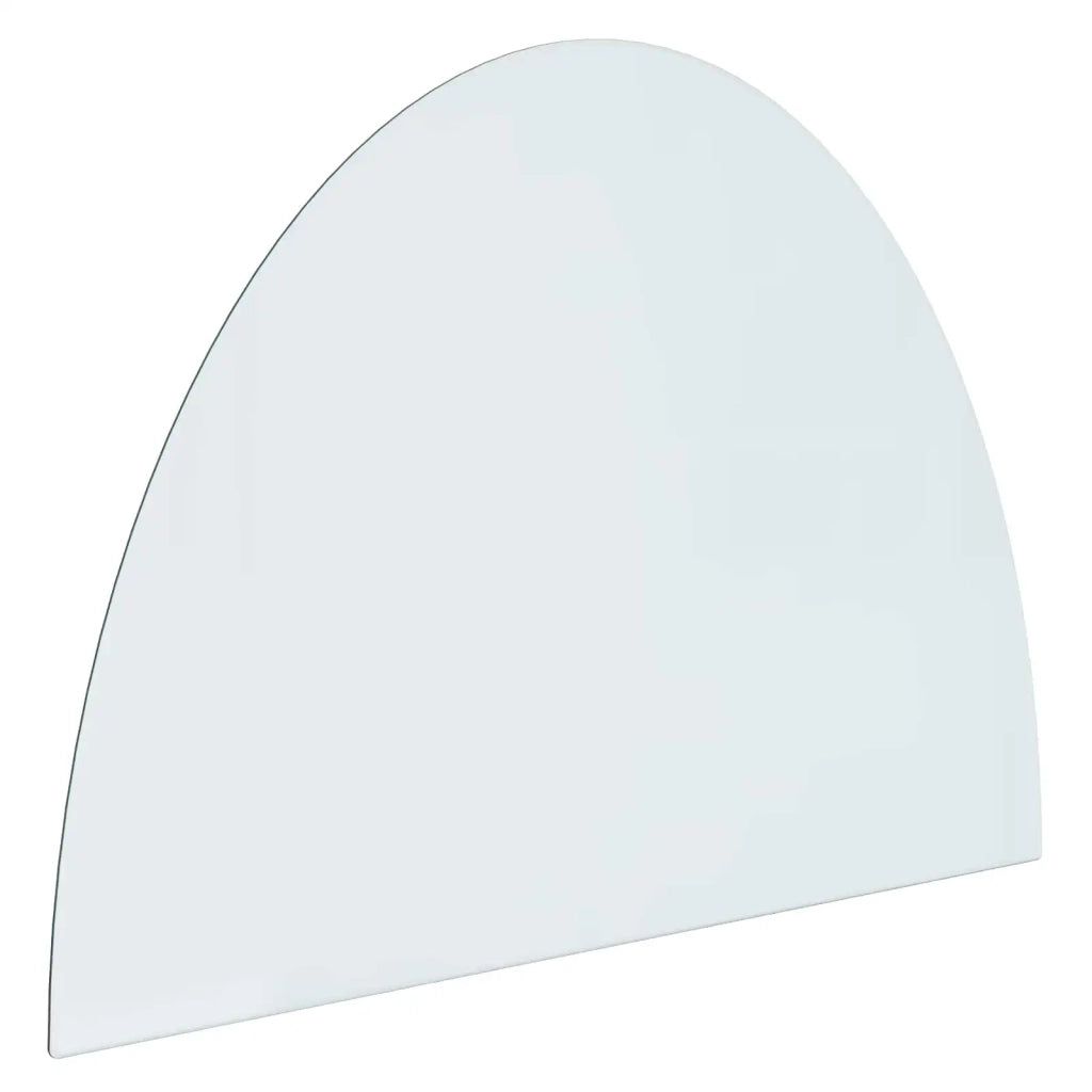 Piastra in vetro per camino Trasparente 800 x 600 mm Vetro CFW4648988