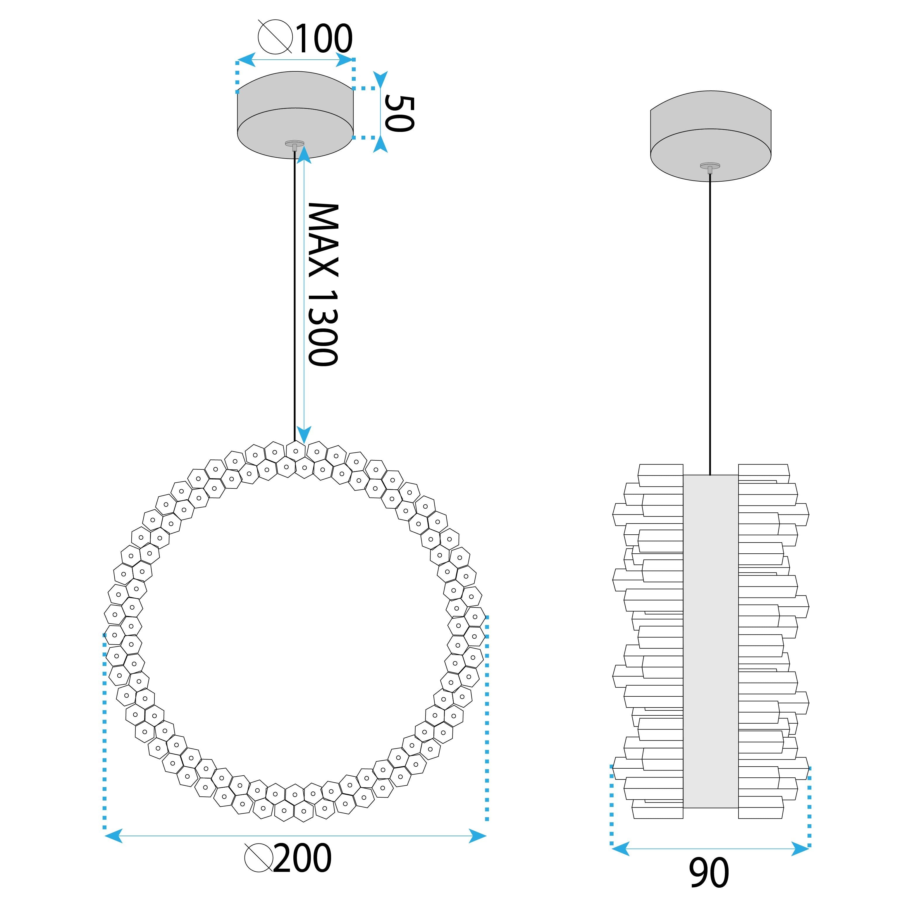 Lampada Led Lhj098-cp Gold