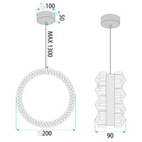 Lampada Led Lhj098-cp Gold