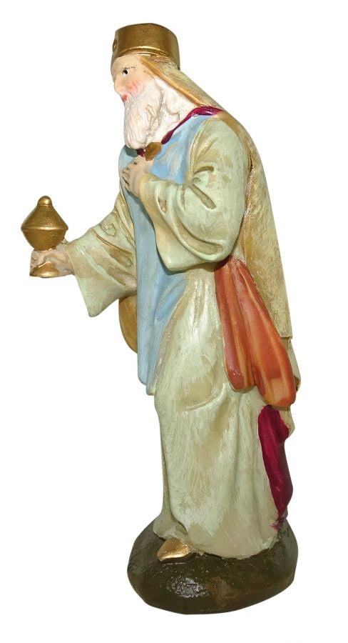 Re magio melchiorre per presepe da 10 cm