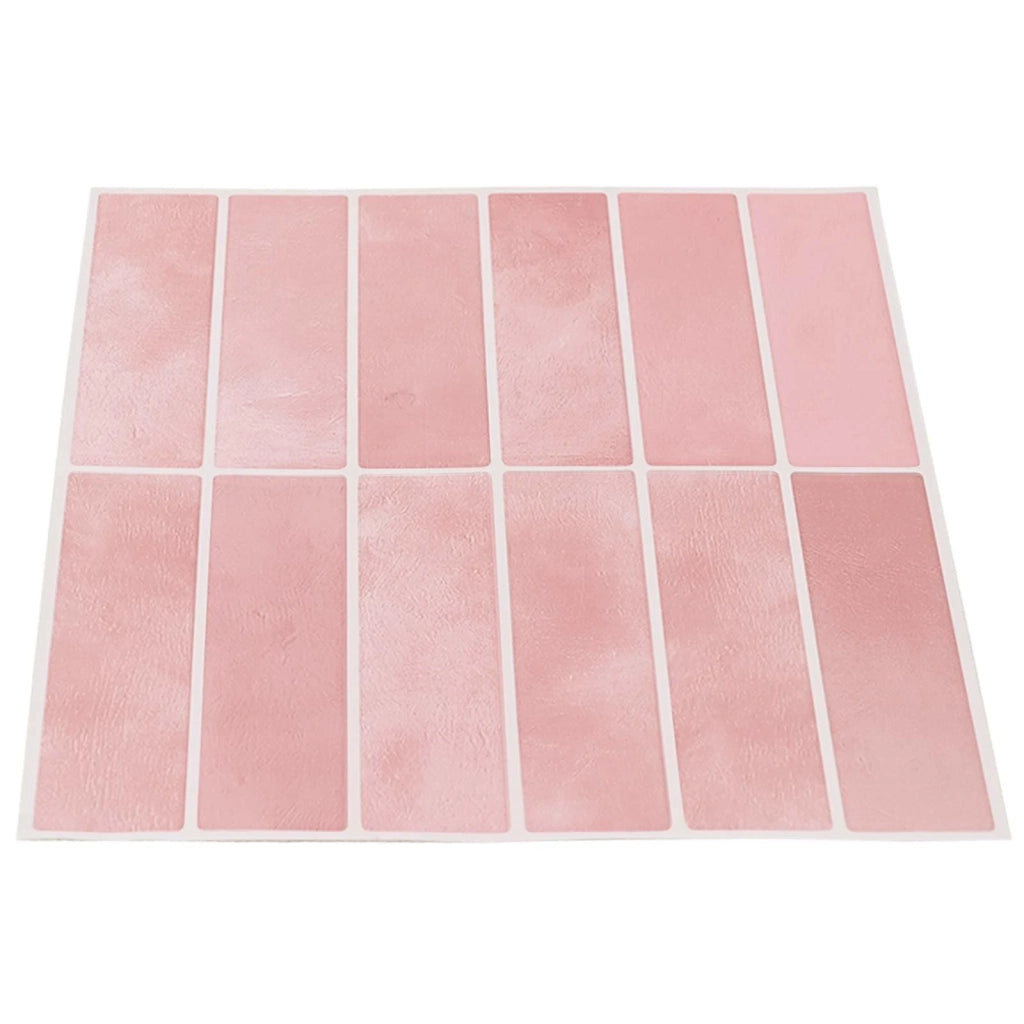 Piastrella Rettangolare 20 pcs Rosa 29 x 23 x 0,08 cm 42046163