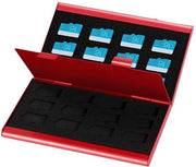 Organizzatore di carte per TF - Supporto per carte di memoria - Dimensioni: 9 x 6 x 1,3 cm - Organizzazione delle carte - Sostenibile e leggero - Sicuro e comodo