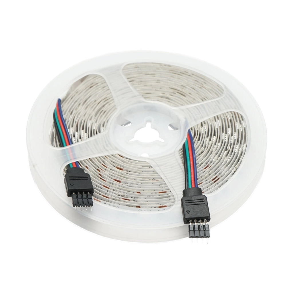 Striscia LED 5050 14,4W/m RGB, 12-220V rotolo 5m, 60 LED/m IP20