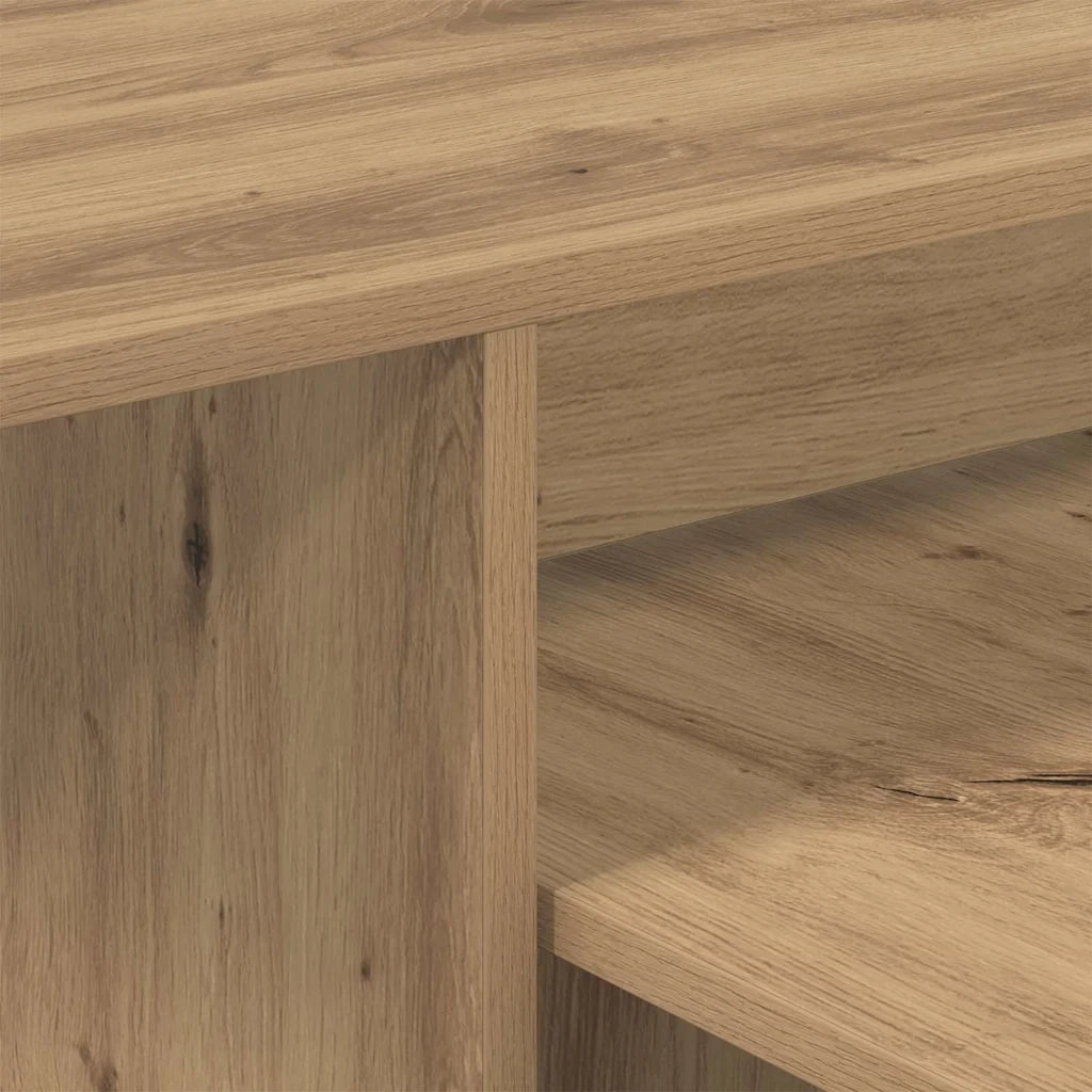 Tavolo consolle Rovere artigianale 91,5 x 35 x 38,5 cm